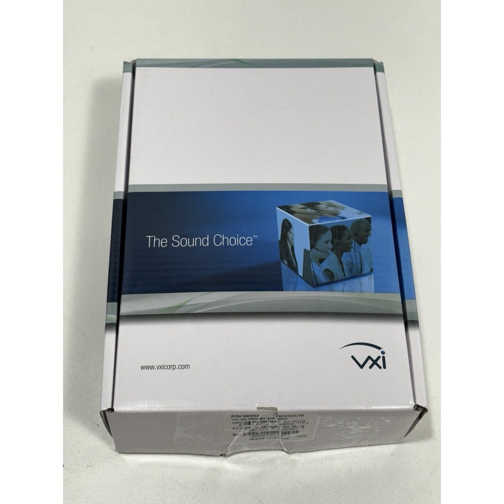 VXi  Headset UC ProSet 21G Over the Head Binaural with N/C Microphone